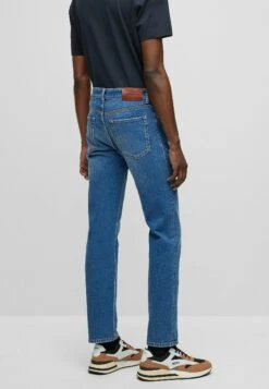 Boss Straight Leg Jeans - Blue Fifteen -Boss 567be6222c1041f980617b8ca4d219fd