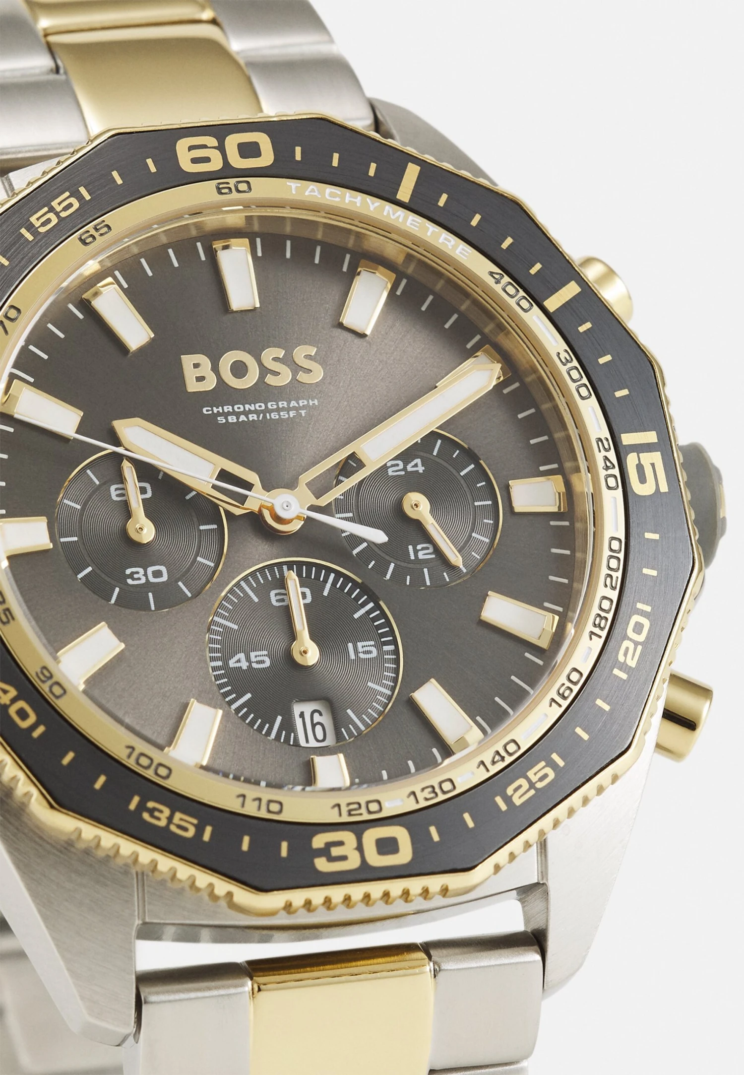 Boss Energy - Chronograaf - Silver-Coloured/Gold-Coloured 6 Boss Energy - Chronograaf - Silver-Coloured/Gold-Coloured - Afbeelding 6