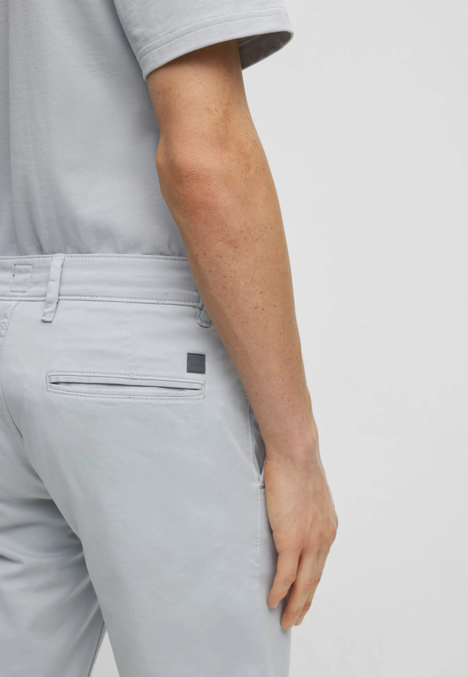 Boss Slim - Chino - Light/Pastel Grey 2 Boss Slim - Chino - Light/Pastel Grey - Afbeelding 2