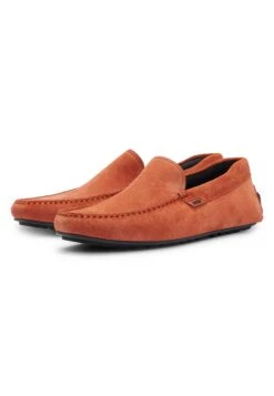 Boss Noel Mocc Lgsd - Mocassins - Dark Orange -Boss 58e9a38b897641d481b2367297d57249
