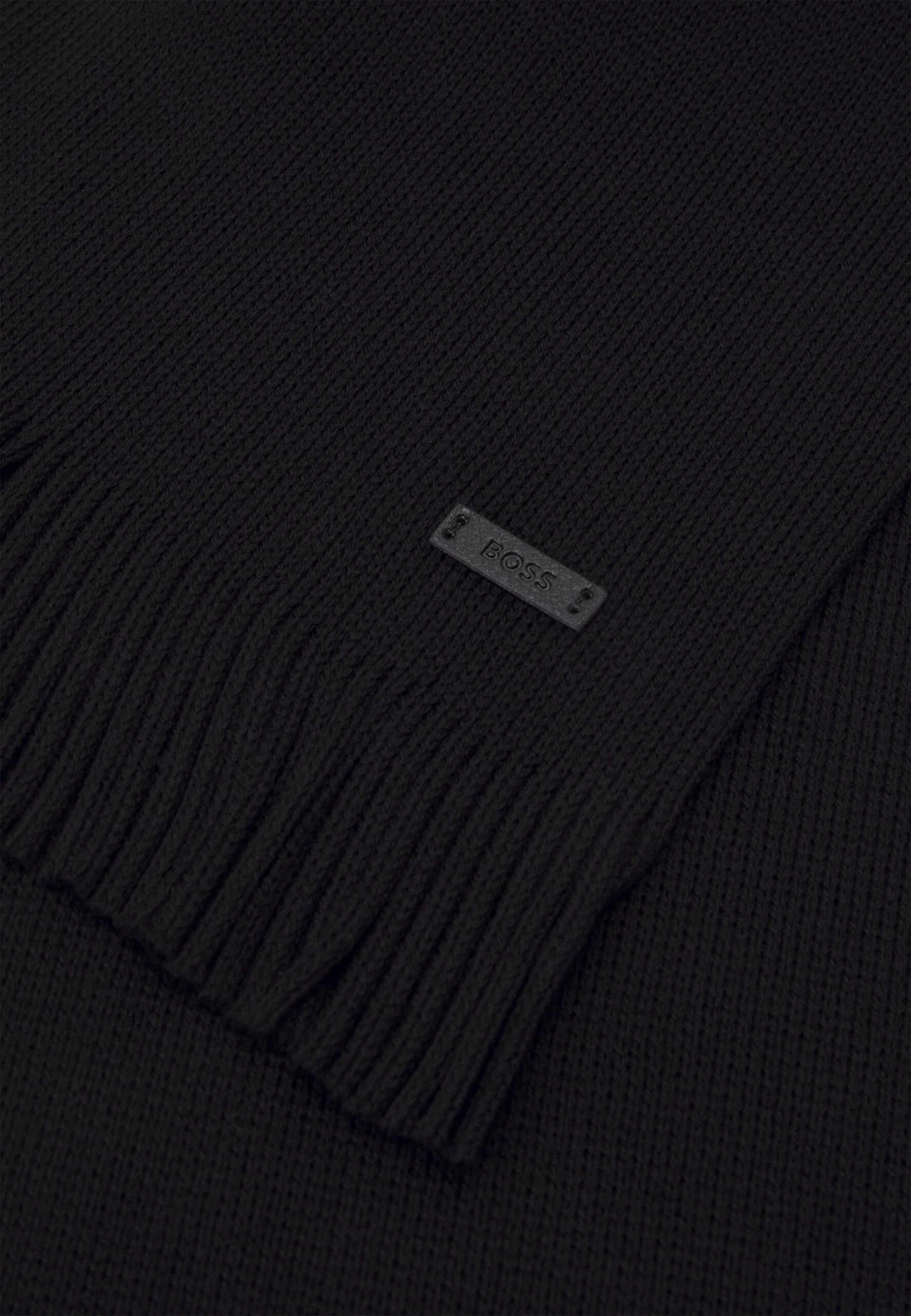 Boss Albas Unisex - Sjaal - Black 2 Boss Albas Unisex - Sjaal - Black - Afbeelding 2