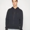 Boss Sweater Met Rits - Dark Blue