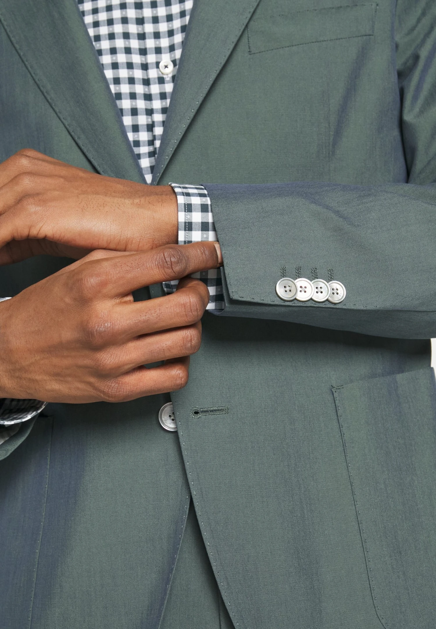 Boss Kostuum - Open Green Three 10 Boss Kostuum - Open Green Three - Afbeelding 10