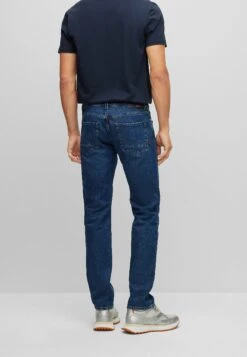 Boss Straight Leg Jeans - Dark Blue Eleven -Boss 599a577bcf004284bb8c69bc01f3ee2f