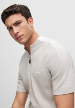 Boss Zinos - T-Shirt Basic - Light/Pastel Grey -Boss 5a4109ff7b0b4792aac87ec8408547b9