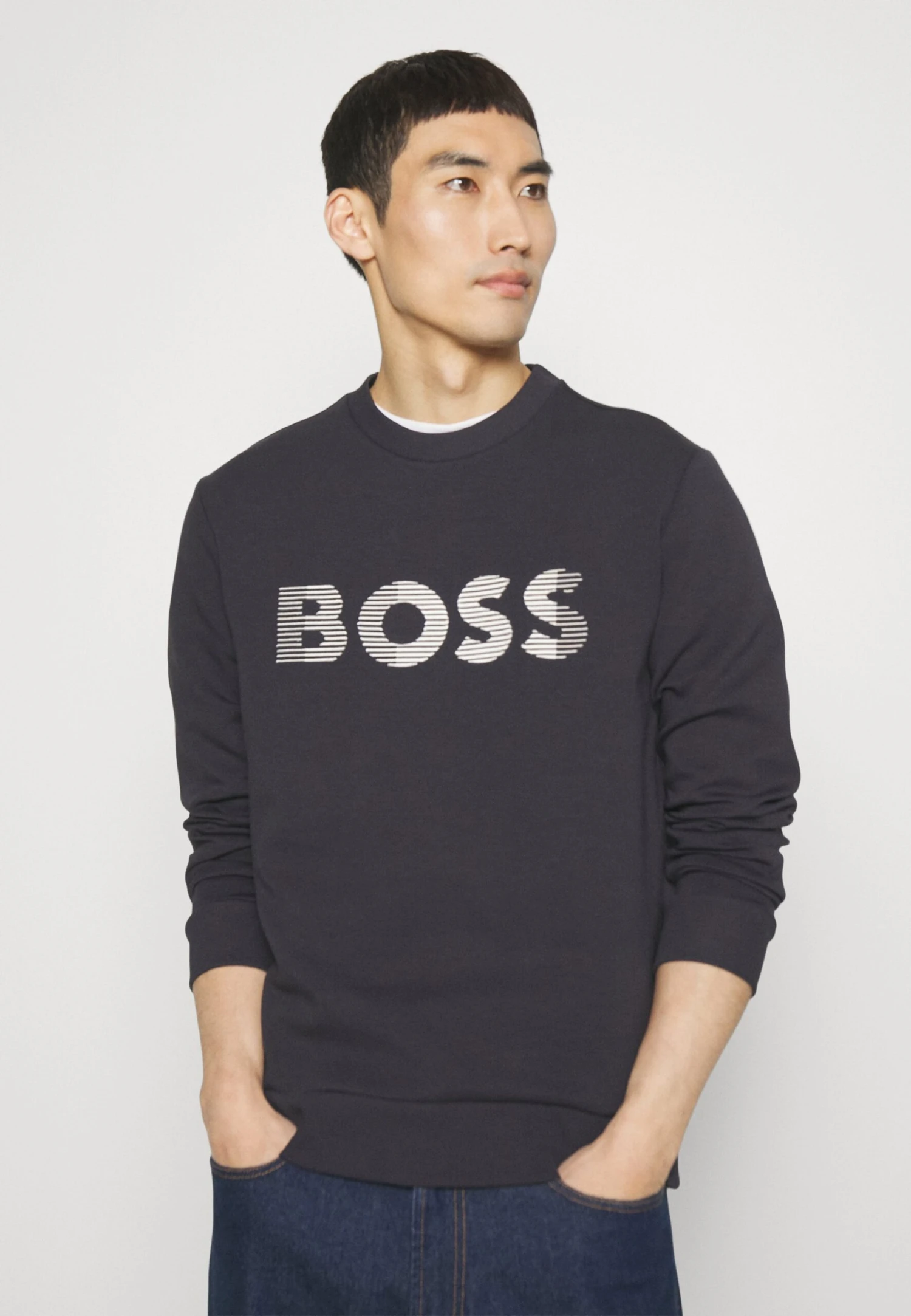 Boss Salbo - Sweater - Dark Blue 4 Boss Salbo - Sweater - Dark Blue - Afbeelding 4