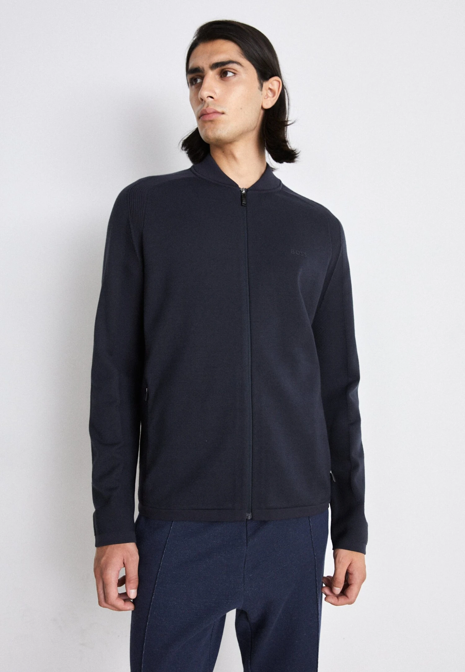 Boss Zarlin - Vest - Dark Blue 1 Boss Zarlin - Vest - Dark Blue