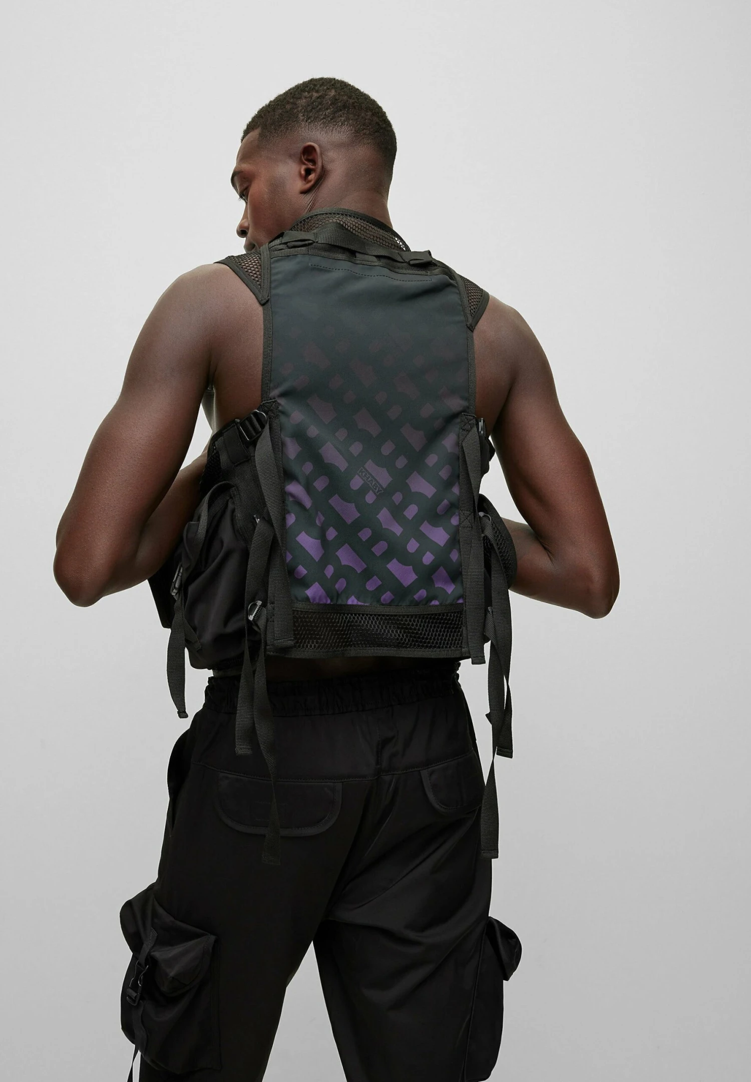 Boss C_Lame_Kb - Bodywarmer - Dark Purple Three 3 Boss C_Lame_Kb - Bodywarmer - Dark Purple Three - Afbeelding 3