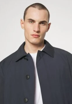 Boss Jared - Mantel - Dark Blue -Boss 5ddabf31bb354f3cb5ee5b1edff6f31d