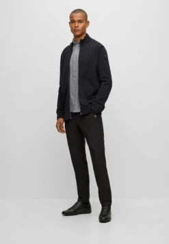 Boss Saturn_Lowp_Lux4 A_N - Sportieve Veterschoenen - Black One