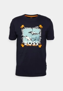 Boss Tee Shark - T-Shirt Print - Dark Blue 10 Boss Tee Shark - T-Shirt Print - Dark Blue -Boss 611e939be1c143b792985b77f0947097