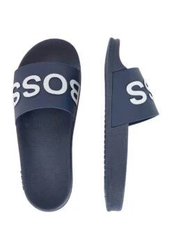 Boss Bay Slid Rblg - Badslippers - Dark Blue -Boss 6168c8ff0f5244d597f25d42637e7470