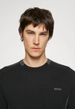 Boss Rinos - Trui - Black -Boss 620559a35e6e413e8fd53f21020fae38