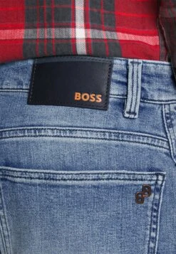 Boss Tatum - Relaxed Fit Jeans - Turquoise/Aqua -Boss 62c83f87c39543fe86096135872b3bdd