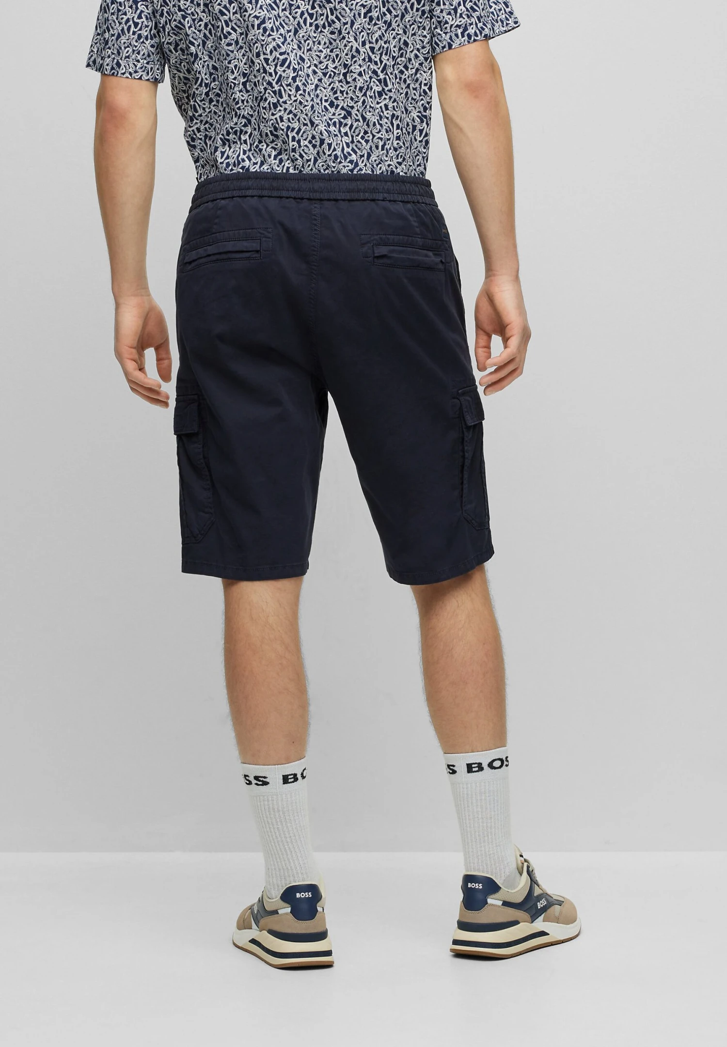 Boss Sisla2 - Shorts - Dark Blue 3 Boss Sisla2 - Shorts - Dark Blue - Afbeelding 3