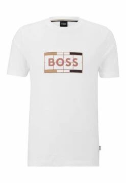 Boss Tessler- T-Shirt Print - White -Boss 68f6b5820c184849860a557dfd16c13b