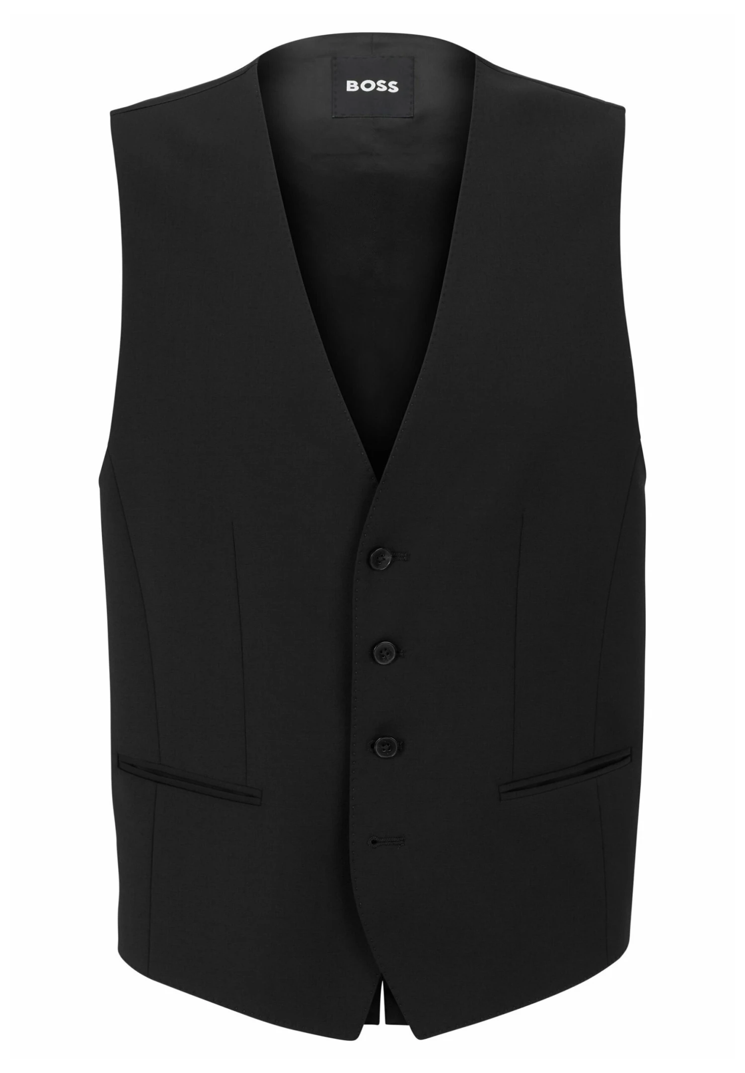 Boss H-Jasper-Vs-Mm-C-224 - Gilet - Black One 5 Boss H-Jasper-Vs-Mm-C-224 - Gilet - Black One - Afbeelding 5
