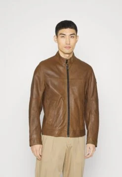 Boss Josep - Leren Jas - Medium Brown
