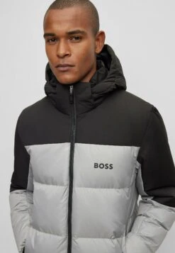 Boss J Hamar1 - Gewatteerde Jas - Open Grey Three -Boss 6ac89d521f8142869cd8ee349f3948c6