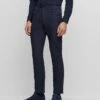 Boss P-Delaware3-1-20 - Straight Leg Jeans - Dark Blue Four