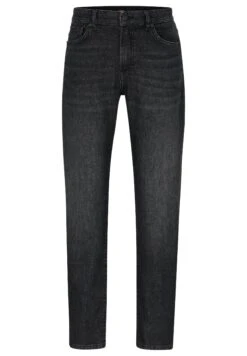 Boss Re Maine Bc C - Straight Leg Jeans - Black -Boss 6d22ecadbf5140c3aa31c51948c3328b