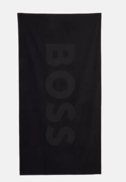 Boss Beach Towel Solid - Strandhanddoek - Black