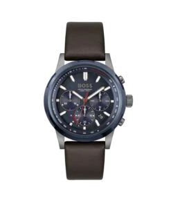 Boss Solgrade - Chronograaf - Brown/Blue -Boss 6e2aab9406c346fda35168572739f57a