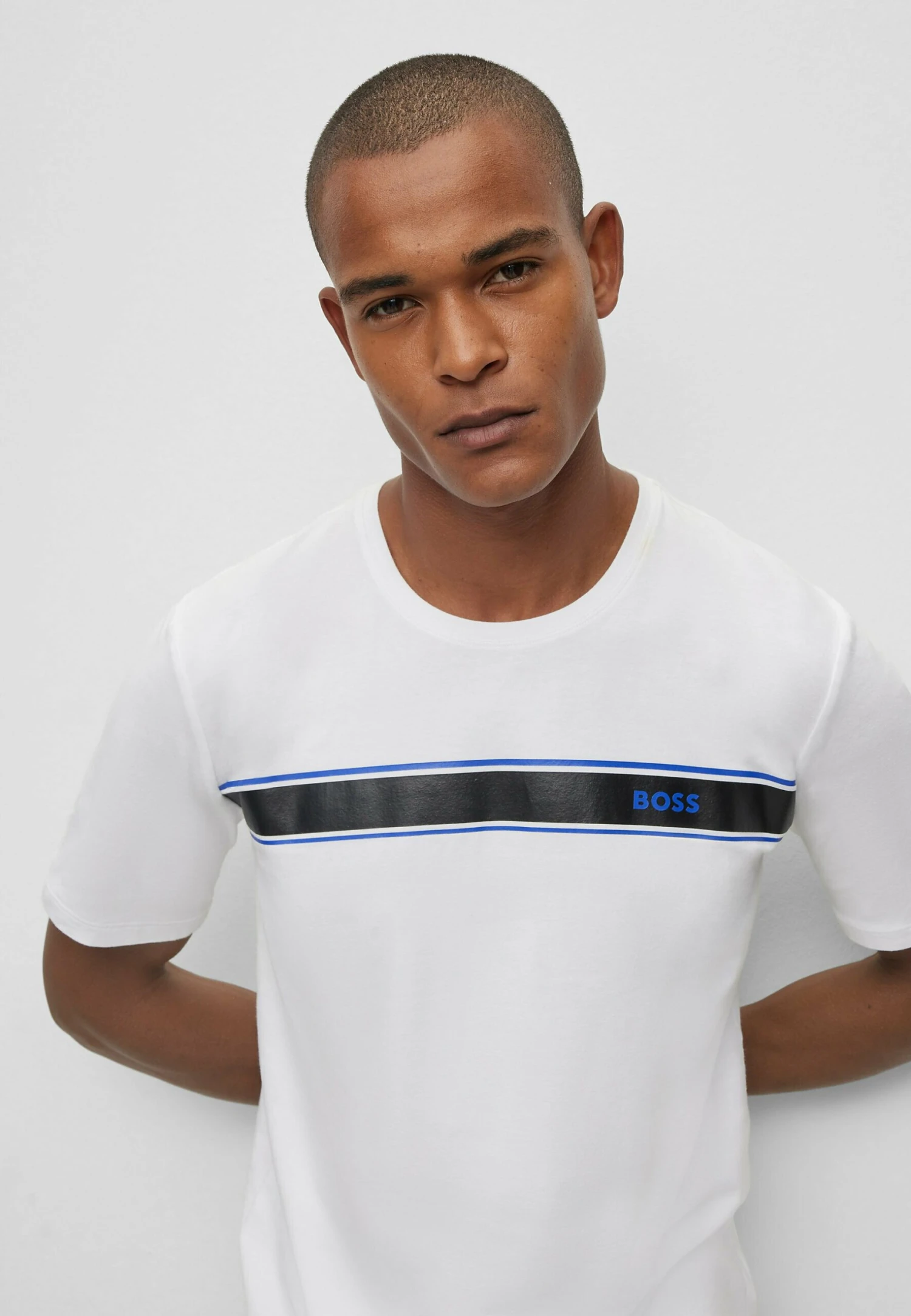 Boss Urban - Pyjamashirt - White 4 Boss Urban - Pyjamashirt - White - Afbeelding 4