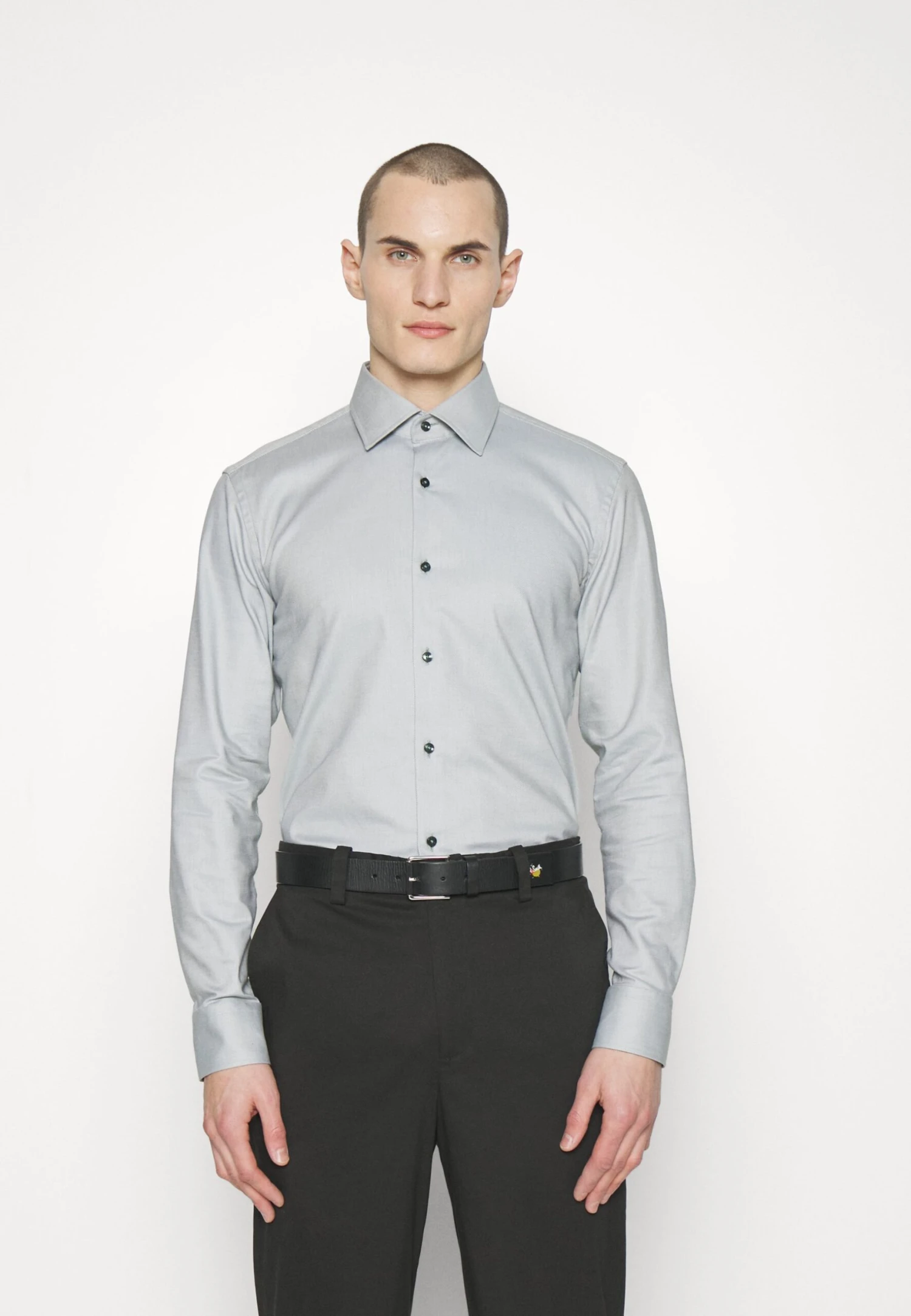 Boss Hank- Zakelijk Overhemd - Open Green 1 Boss Hank- Zakelijk Overhemd - Open Green