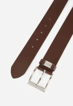 Boss Connio - Riem - Dark Brown -Boss 71112ee000f64d61af75c8fa56cbdc94