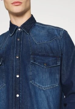 Boss Lebop - Overhemd - Dark Blue -Boss 71aac2492bd6472086a889a5cfda0450