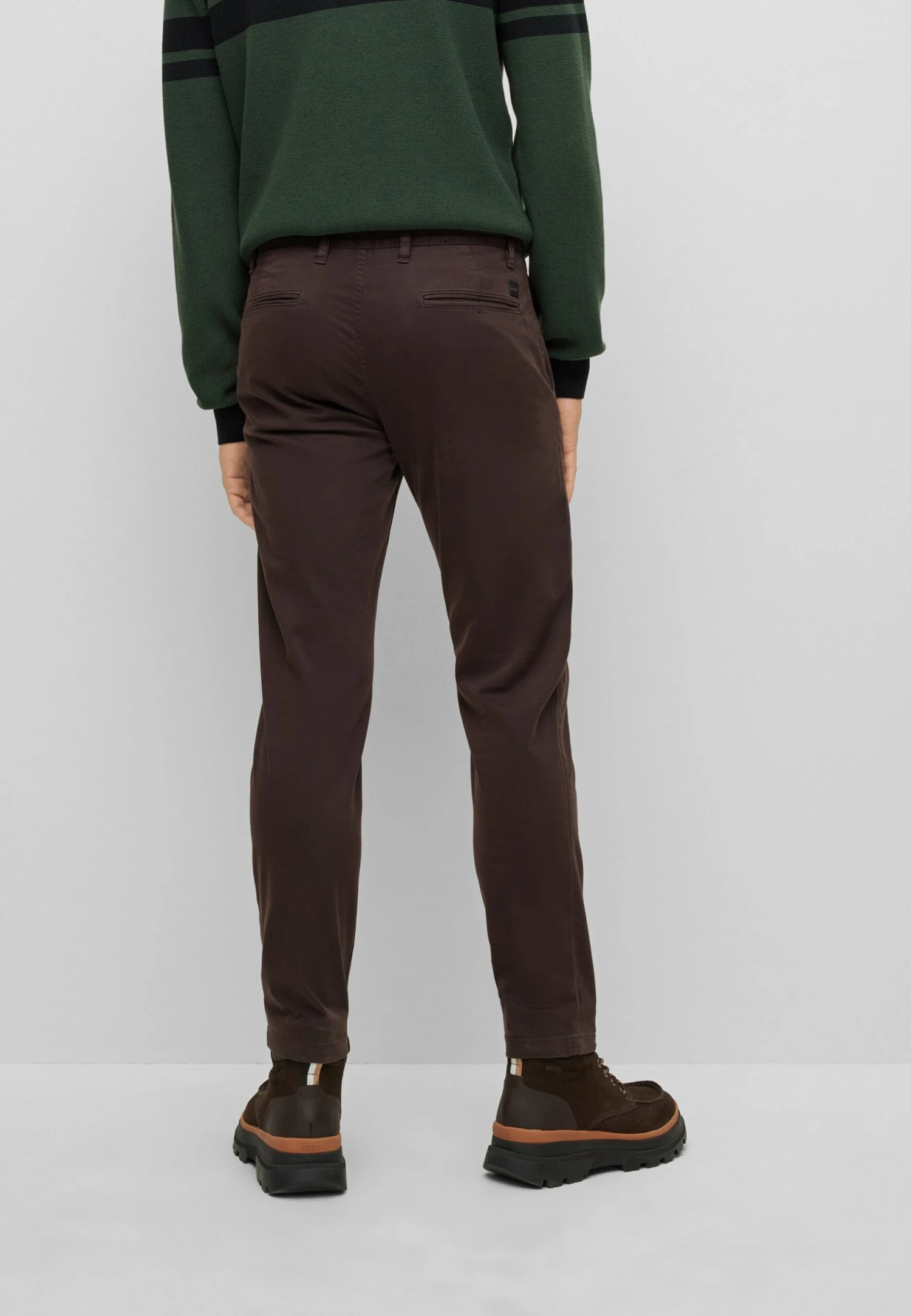 Boss Chino Pant Tapered - Chino - Dark Brown One 3 Boss Chino Pant Tapered - Chino - Dark Brown One - Afbeelding 3