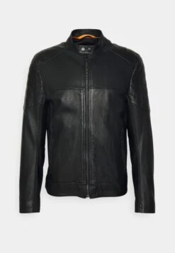 Boss Joset - Leren Jas - Black -Boss 723dba872d7240b9ac324ad2ef7a72c4