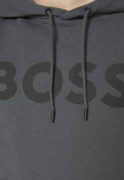 Boss Webasichood - Hoodie - Dark Grey -Boss 7503b0624c1d4656b3b3d70eb1a42170