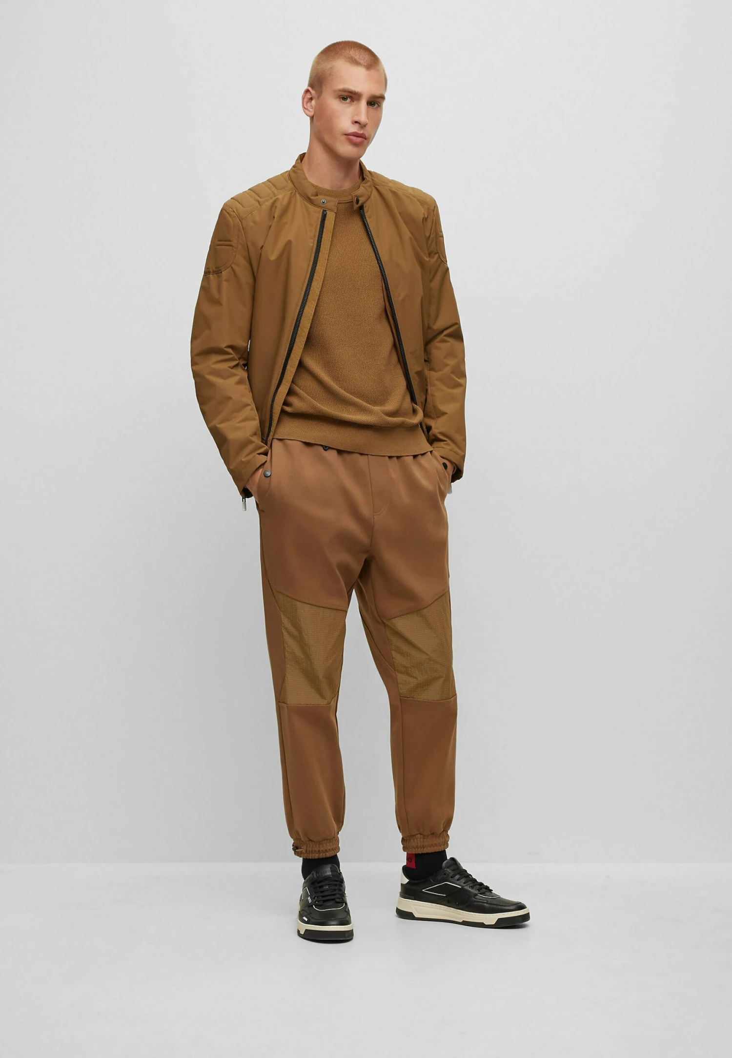 Boss Ocasey - Jas - Open Beige 2 Boss Ocasey - Jas - Open Beige - Afbeelding 2