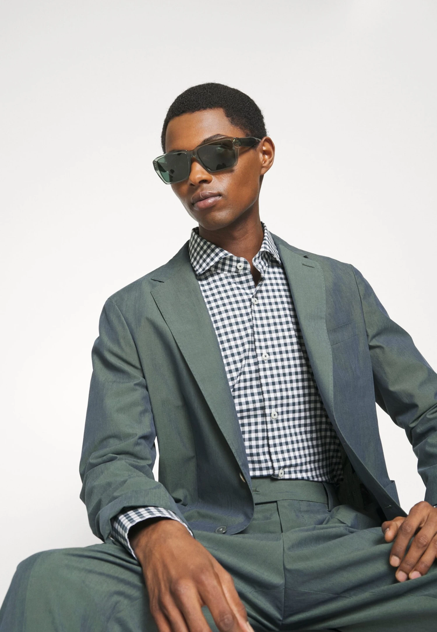 Boss Kostuum - Open Green Three 7 Boss Kostuum - Open Green Three - Afbeelding 7