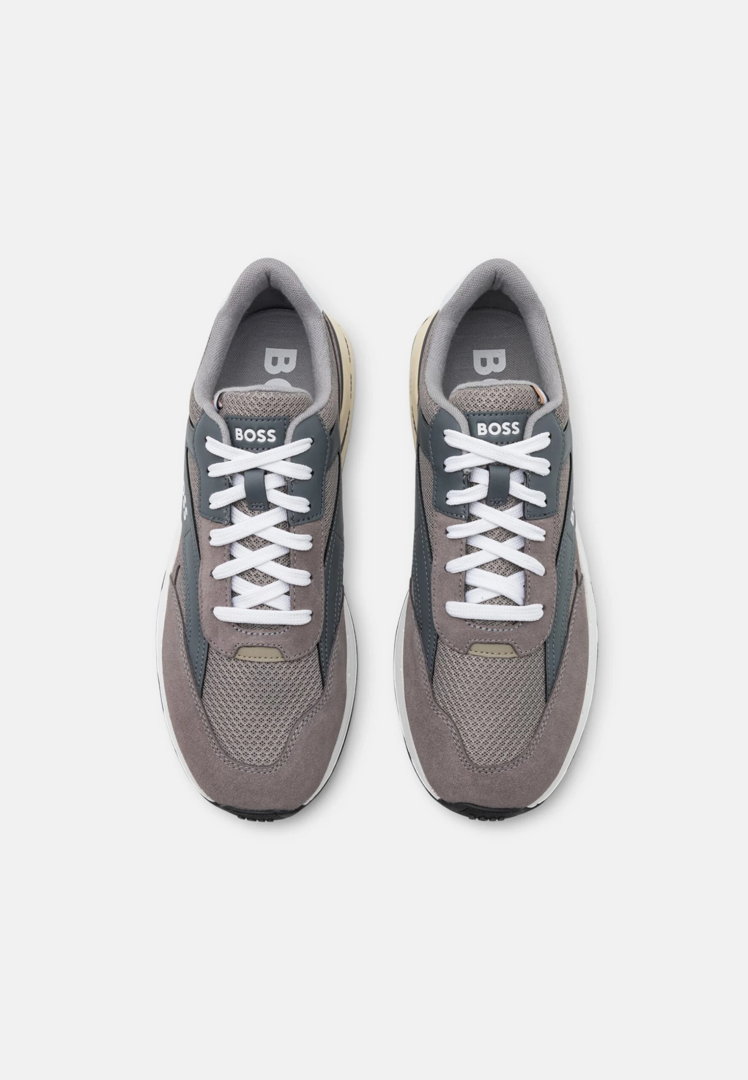 Boss Kurt Runn- Sneakers Laag - Grey Three 4 Boss Kurt Runn- Sneakers Laag - Grey Three - Afbeelding 4