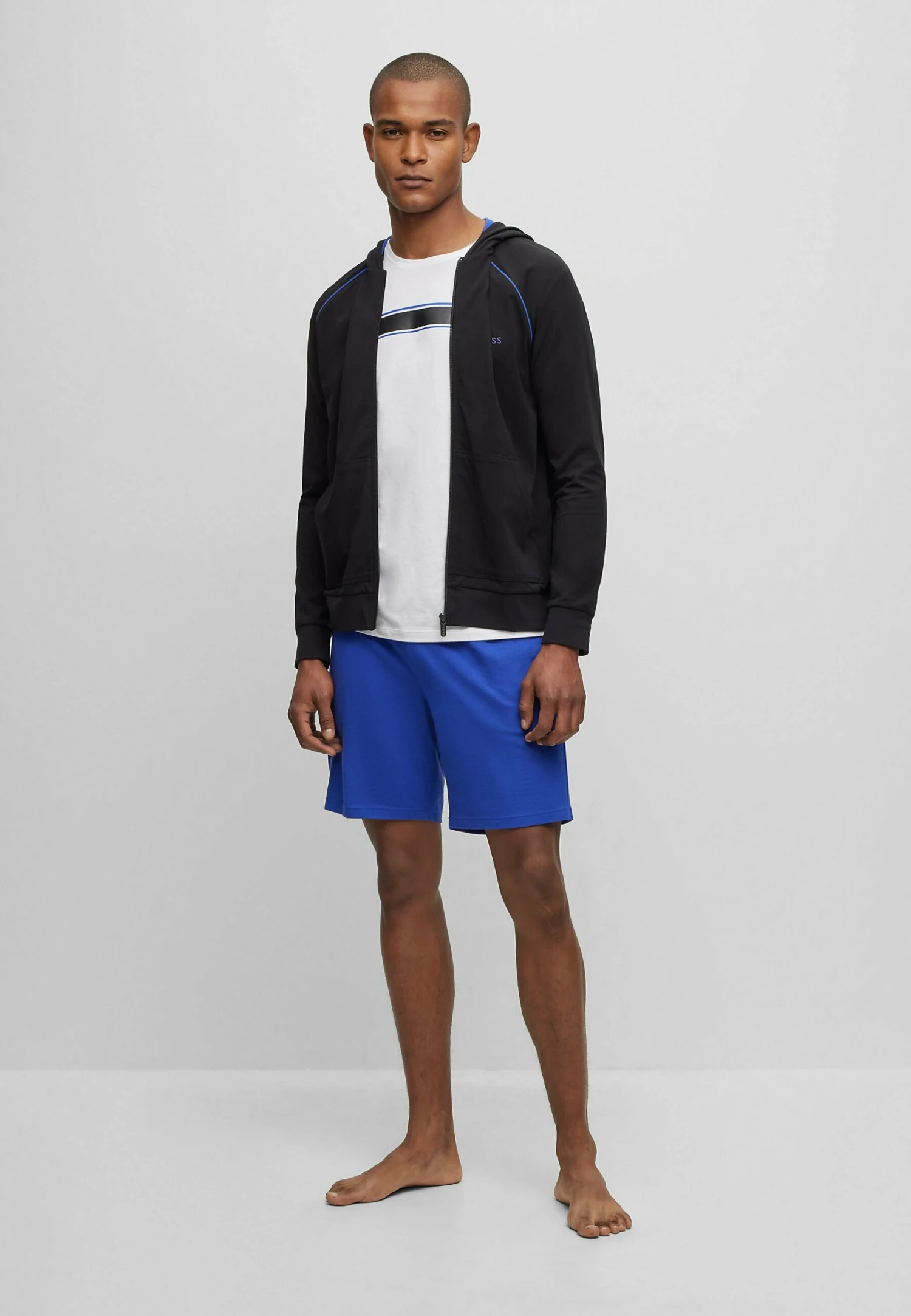 Boss Urban - Pyjamashirt - White 2 Boss Urban - Pyjamashirt - White - Afbeelding 2