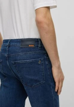 Boss Re Maine Bc P - Straight Leg Jeans - Dark Blue Six -Boss 79d2c0e33d994d5d9e548932cf610fcc