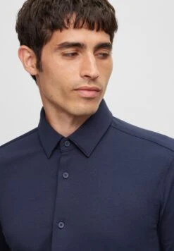 Boss Slim Fit Langarm - Zakelijk Overhemd - Dark Blue -Boss 7a063c8657234616a314f5406014c508