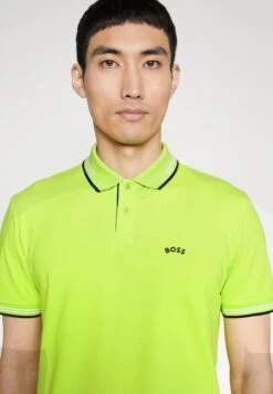 Boss Paul Curved - Poloshirt - Bright Green -Boss 7abf2789955349fdbc6278e6163ca295