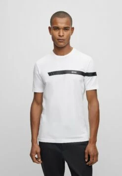 Boss T-Shirt Print - White