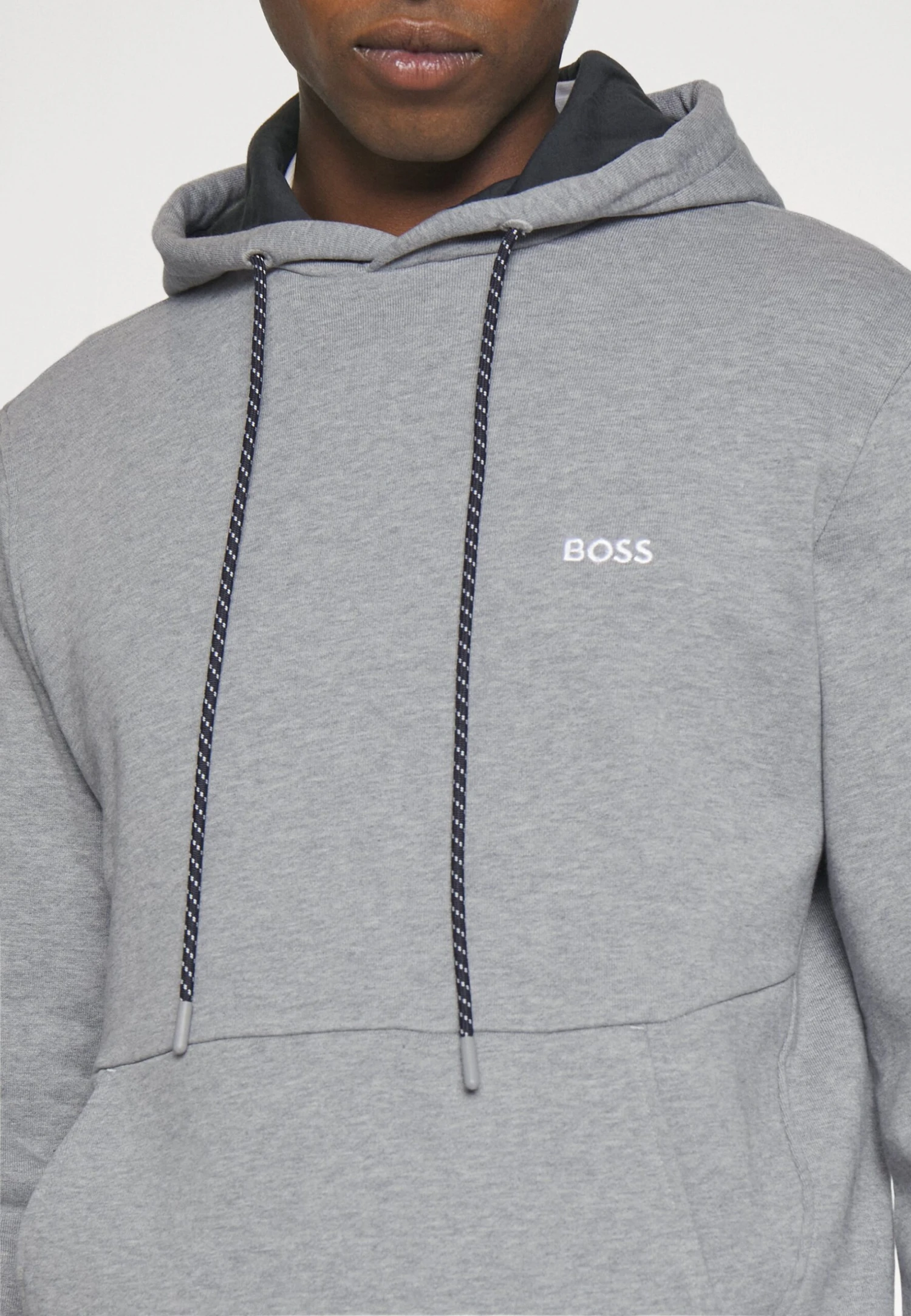 Boss Soody - Hoodie - Light/Pastel Grey 5 Boss Soody - Hoodie - Light/Pastel Grey - Afbeelding 5