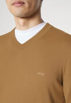 Boss Pacello - Trui - Medium Beige -Boss 7b52cfc932244311a871a0fe195f9e4c