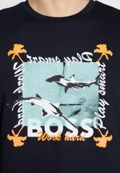 Boss Tee Shark - T-Shirt Print - Dark Blue 11 Boss Tee Shark - T-Shirt Print - Dark Blue -Boss 7df9e95e5e0f48efb891b67b6609c698