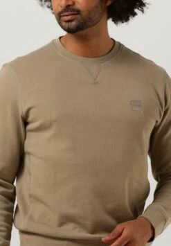 Boss Westart - Sweater - Beige -Boss 7fd5af3644804bf08bef181a72e72d2f