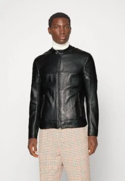 Boss Joset - Leren Jas - Black