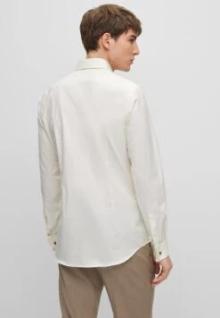 Boss Hank Spread - Zakelijk Overhemd - Natural One -Boss 83b84b1b0dc1413d92221634e7123df4