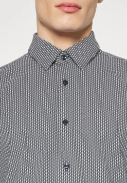 Boss Hank Kent - Zakelijk Overhemd - Dark Blue -Boss 8451e00e8a3f42fb8d157856486bec78