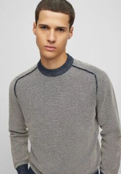 Boss Trui - Dark Blue -Boss 864d9988302246ecacaec3e1c1bbc34d